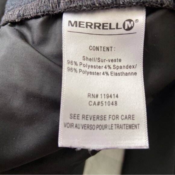 Merrell aeroblock trousers stretch pants 6 grey charcoal adventure-ready hicking - Picture 8 of 13